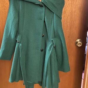 Steve Madden Green Peacoat